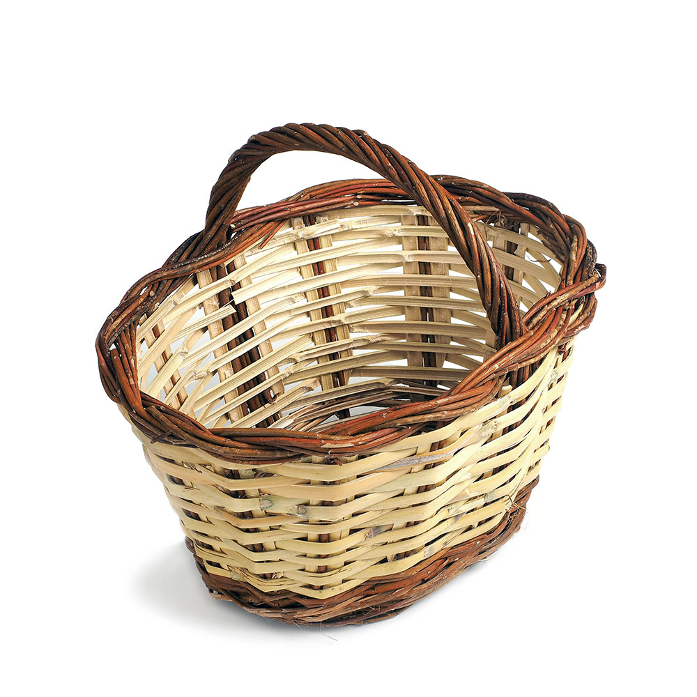 Mushroom hunting basket