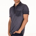 Pique polo shirt